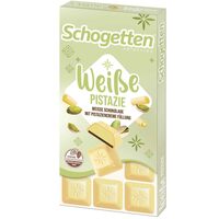 Tableta ciocolata alba cu crema de fistic Schogetten Trilogia, 100 g