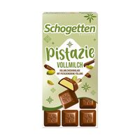 Tableta ciocolata cu lapte cu crema de fistic Schogetten 100 g