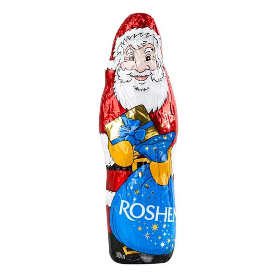 Figurină de ciocolată Moș Crăciun Roshen 100g
