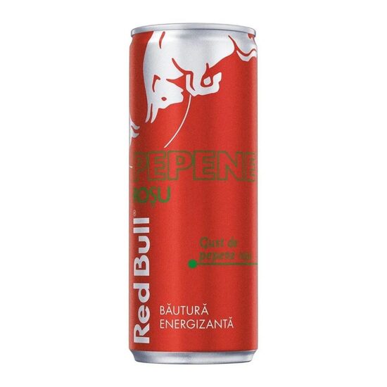 Bautura energizanta Red Bull Pepene rosu, 250ml, SGR