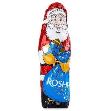 Figurina de ciocolata Mos Craciun, Roshen, 60g