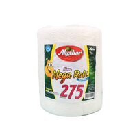 Rola prosop de hartie, 2 straturi, 275 foi, alb, Alyshor