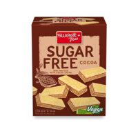 Wafer Sweet Plus – Napolitană cu Cremă de Cacao Fără Zahăr – 180g