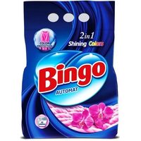 Bingo Detergent Pudră Automat 2kg, 2în1, Shining Colors