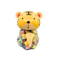 Mini budinca cu jeleu Tigru, 13g, set de 100 bucati