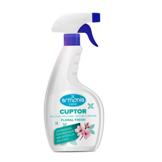 ARMONIA Soluție Curățare Cuptor 500ml Floral Fresh