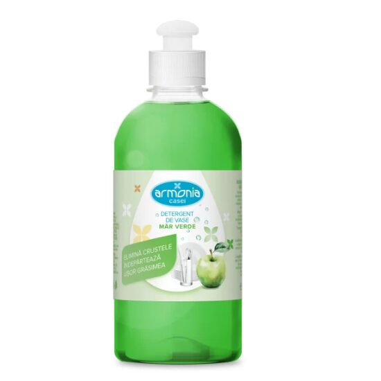 ARMONIA Detergent Vase 500ml Măr Verde
