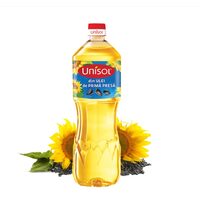 Ulei de floarea-soarelui Unisol 1L – 100% ulei de primă presă, rafinat și echilibrat