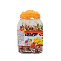 Set 100 acadele cu arome de fructe Aksoy, 14g - ambalate individual