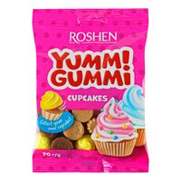 Yummi Gummi Cupcakes 70g – Jeleuri dulci Roshen