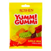 Yummi Gummi Smile Mix 70g – Jeleuri vesele Roshen