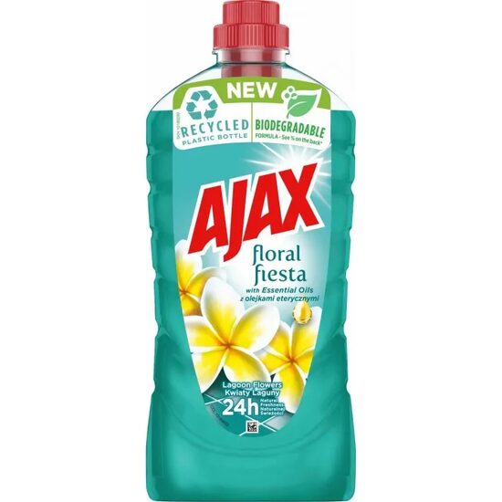 Soluția podele Ajax Suprafete Flori Lacramioare 1L