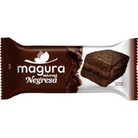 Prăjitură cu blat si crema de cacao Măgura Negresă, 35 g