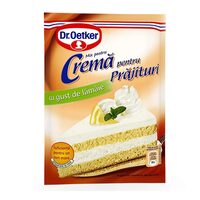 Mix pentru crema pentru prajituri Dr.Oetker, cu gust de lamaie, 30x50 g