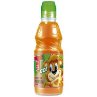 Bautura racoritoare necarbogazoasa cu Morcovi, Mere si Piersici cu miere Tedi Go, pet, 300ml, SGR