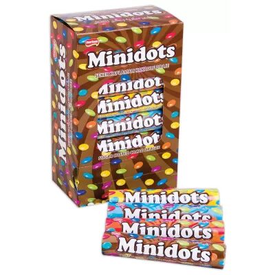 Minidots drajeuri de cacao 10g x 24 tuburi