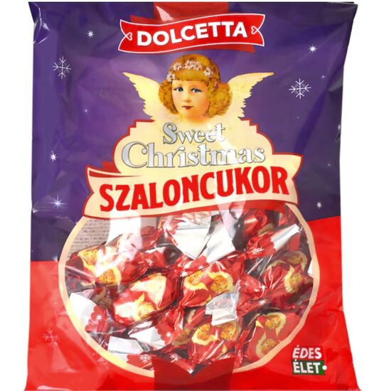 Bomboane de pom cu jeleu de visine Dolcetta, 300g