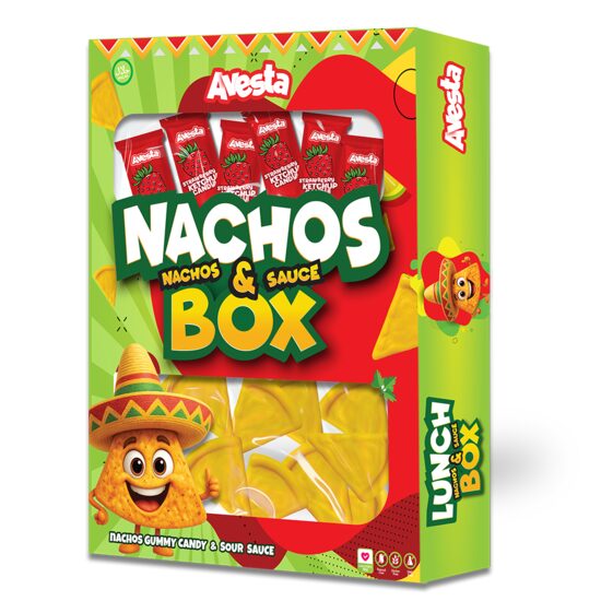 Jeleuri AVESTA Lunch Box Nachos, aromă de nachos, 170 g