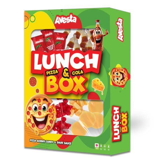Jeleuri AVESTA Lunch Box Pizza, aromă de pizza, 170 g