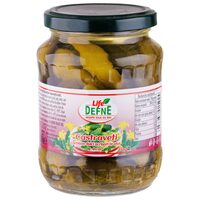Castraveti cornison dulci-acrisori in otet (1-4cm) Defne 370ml