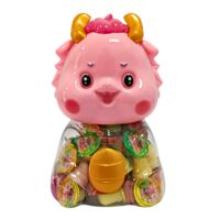 Jeleu Mini Pudding New Dragon, 13 g, pachet 100 bucăți, desert jeleu porționat