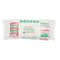 Șervețele umede Paris cu capac, 100 buc, pentru suprafețe