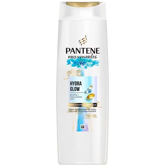 Pantene PRO‑V Hydra Glow Șampon 325 ml – hidratare intensă și strălucire pentru păr uscat