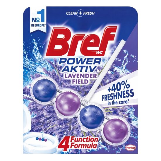 Odorizant toaleta Bref Power Aktiv Lavanda, 50 g