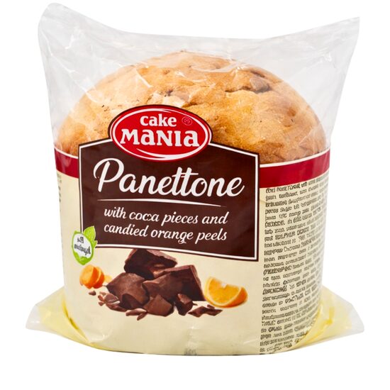 Panettone cu ciocolata si portocale Cake Mania, 100 g