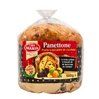 Panettone cu stafide si coji de portocale Cake Mania, 500g