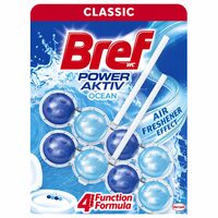 Odorizant toaleta Power Activ duo pack 2 x 50 gr Ocean BREF
