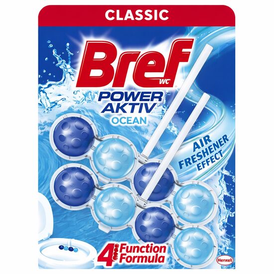 Odorizant toaleta Power Activ duo pack 2 x 50 gr Ocean BREF