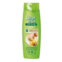 Sampon Wash & Go cu extract de vanilie, ulei de migdale si lapte ovaz pentru par uscat si deteriorat, 360 ml