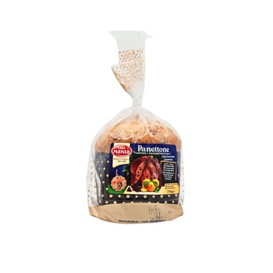 Panettone Cake Mania Ciocolată și Portocală 500 g