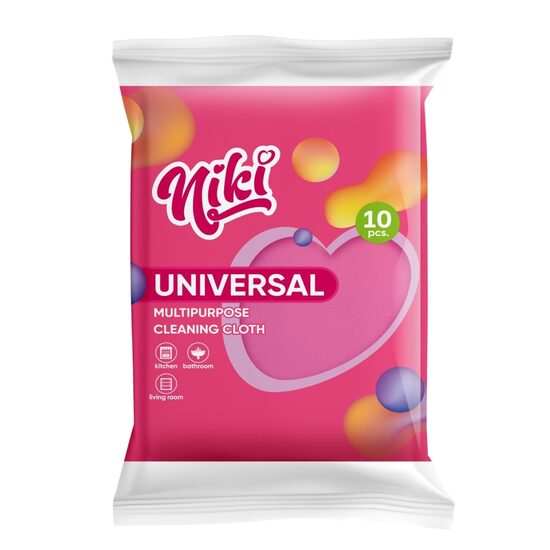 Lavete Universale din Vascoză NIKI – Lavete Absorbante pentru Curățenie 10/buc