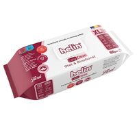 Servetele Umede Helin FLORAL Multisuprafete cu Otet si bicarbonat, 100 Buc, igienice, fara clor