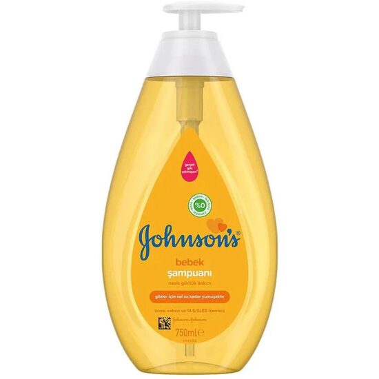 Șampon fără lacrimi Johnson's Baby, 750ml, hipoalergenic, curățare delicată