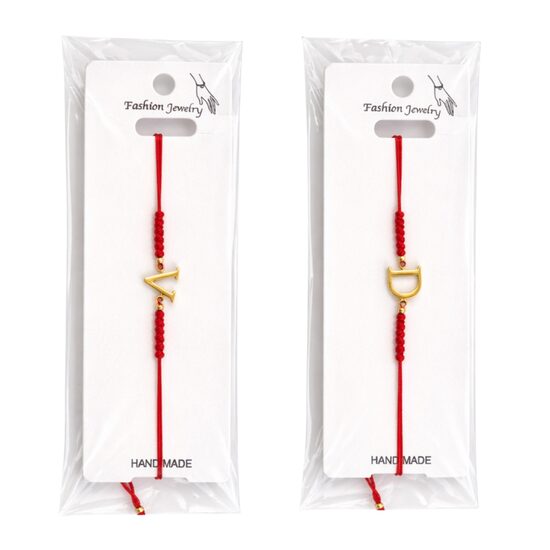 Martisor - bratara cu initiala 201-8 120 buc./set