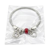 Martisor - bratara arc cu inima 22-2 24 buc./set