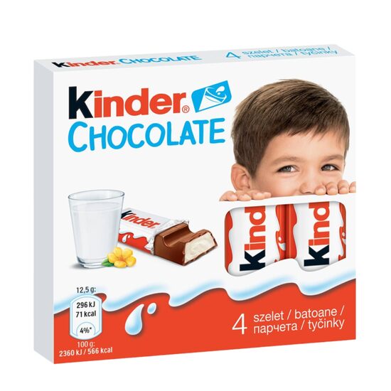 Batoane de ciocolata cu lapte Kinder Chocolate, 50g
