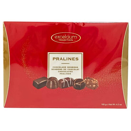 Praline asortate de ciocolata Hamlet Excelcium Red, 180g