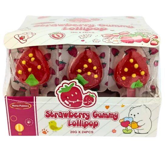 Acadea Jelly cu aromă de căpșuni, 20 g