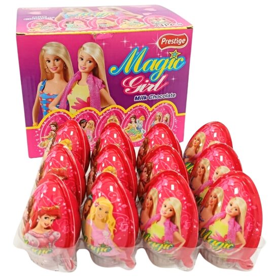 Ou de ciocolata cu surprize Magic Girl, 12g
