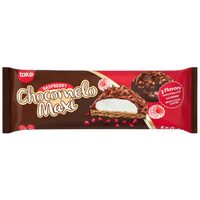 Prăjitură Chocomelo Maxi Bezea Zmeură 130g – Gust Fructat și Delicios