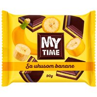 Ciocolată My Time Banane & Iaurt 90 g