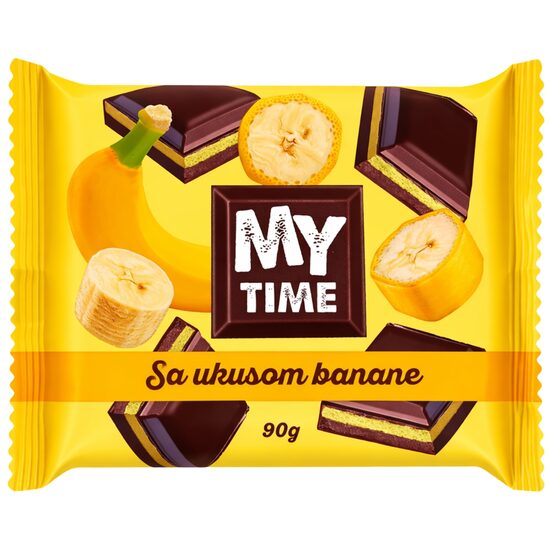 Ciocolată My Time Banane & Iaurt 90 g