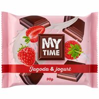 Ciocolată My Time Căpșuni & Iaurt 90 g