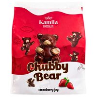 Kamila Ursuleți Ciocolată Chubby Bear Red – Cutie 600 g