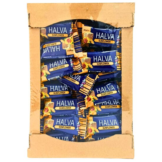 Halva Mimi Zebra cu floarea soarelui, 30g x 50 bucati