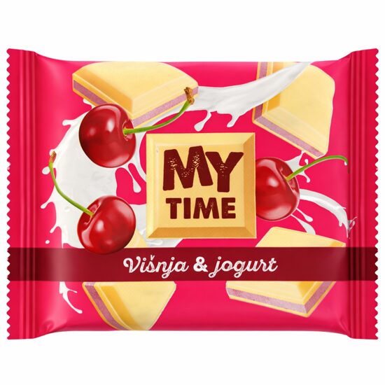 Ciocolată My Time Visine & Iaurt 90 g